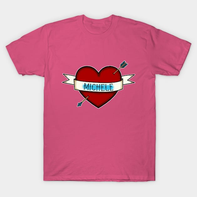 Traditional, Retro tattoo inspired Design That You Can Personalize T-Shirt by Boatswain